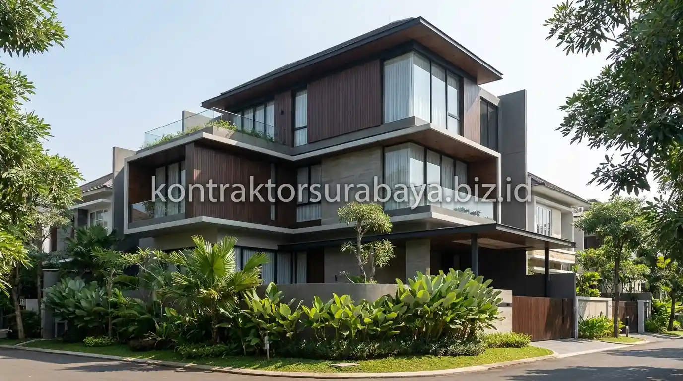 Kontraktor rumah Surabaya, jasa bangun rumah dari nol